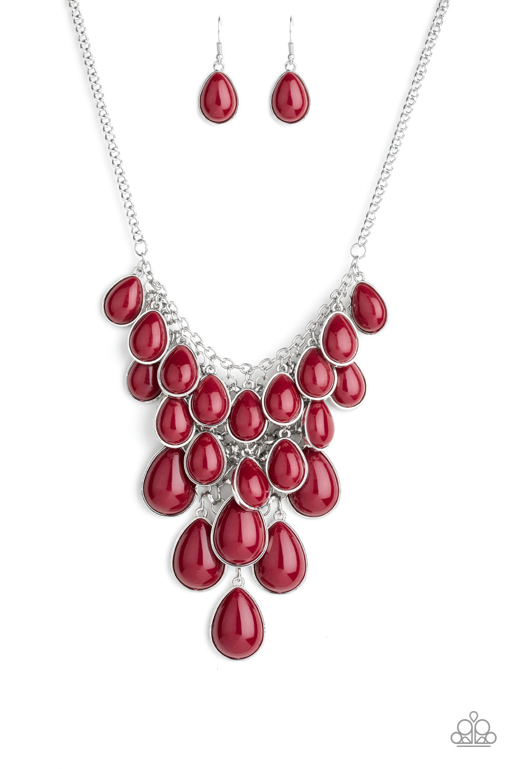 Paparazzi Shop Til You TEARDROP - Red