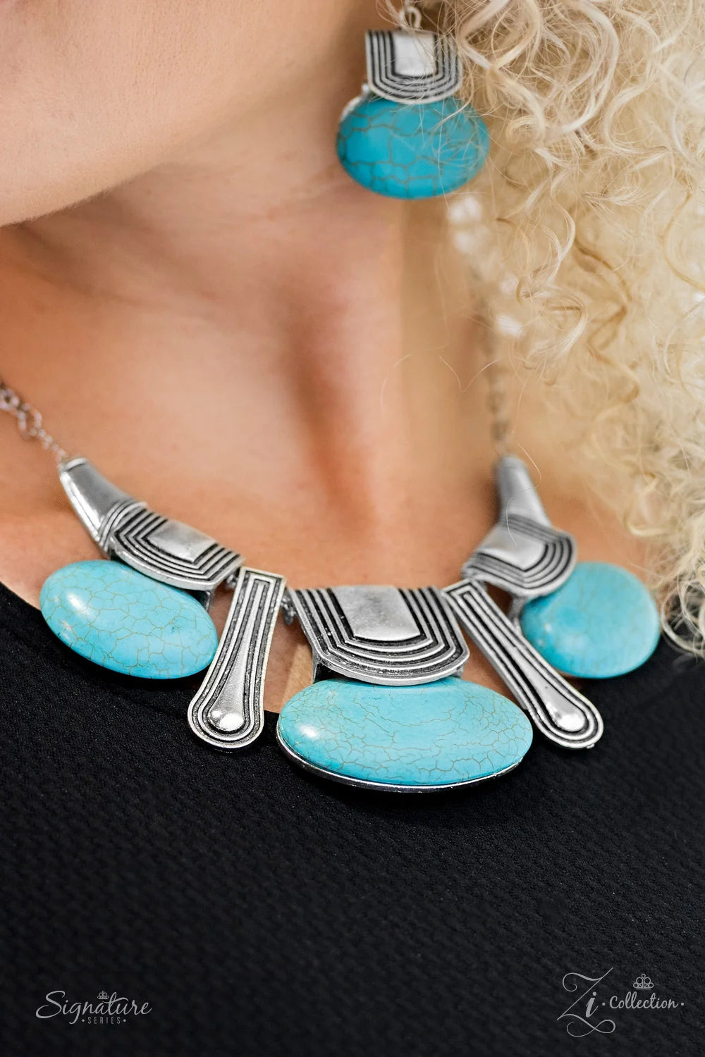 The Rhonda - Collectionnecklace - Silver Zi Collection | Paparazzi Accessories