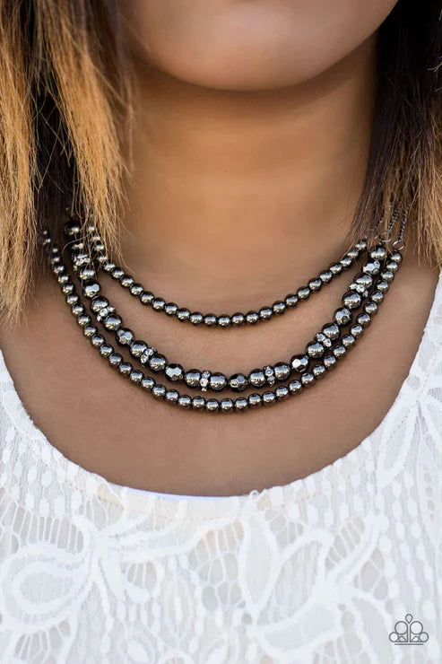 - Its A Diva Thing - Black Necklace
