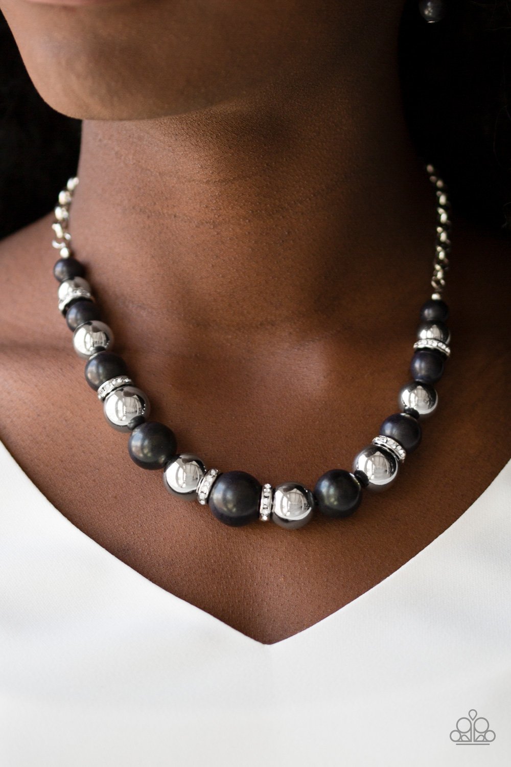 Paparazzi The Ruling Class - Black Necklace - Pusher P