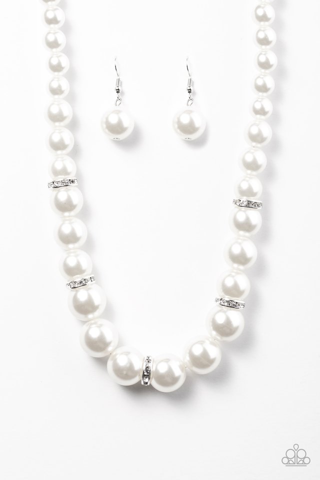 You Had Me At Pearls - White Necklaces