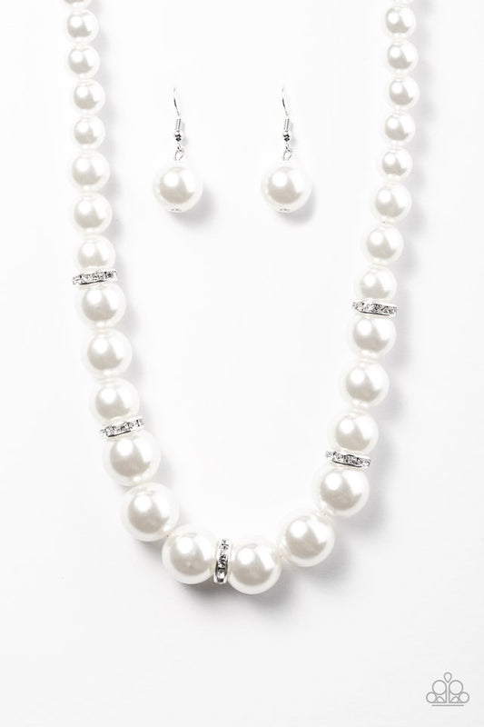 You Had Me At Pearls - White Necklaces