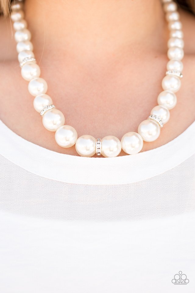 You Had Me At Pearls - White Necklaces