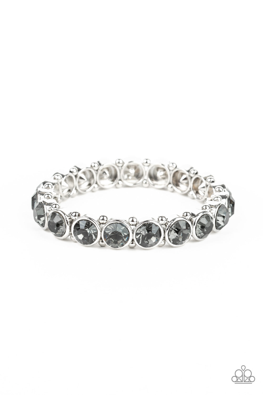 Paparazzi Sugar-Coated Sparkle - Silver - Pusher P