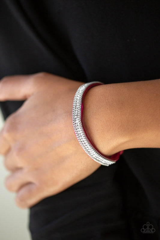 Paparazzi Babe Bling - Pink Bracelet - Pusher P