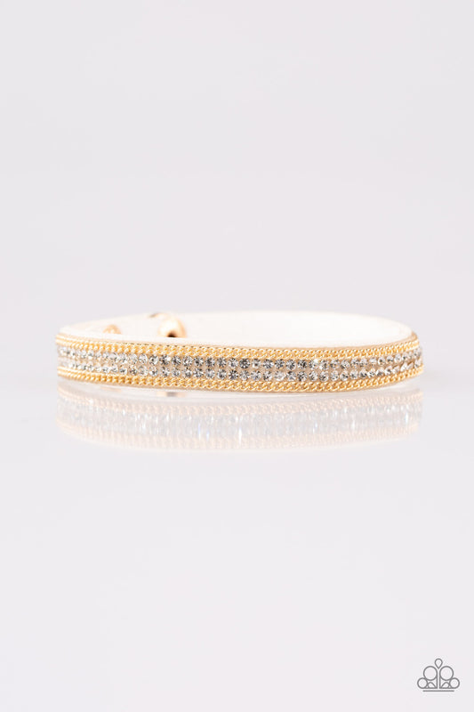 Paparazzi Babe Bling - Gold Bracelet - Pusher P