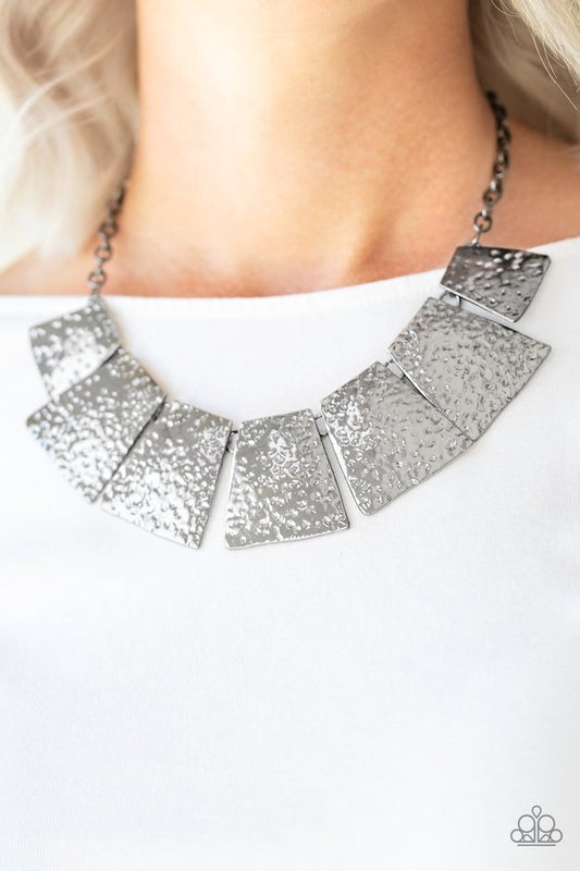 Here Comes The Huntress -Silver Necklace