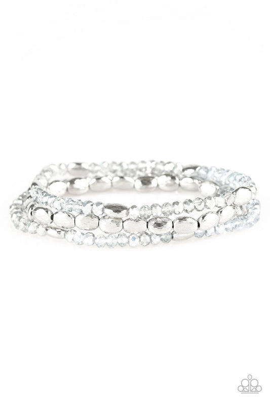 Paparazzi Hello Beautiful - Silver Bracelet