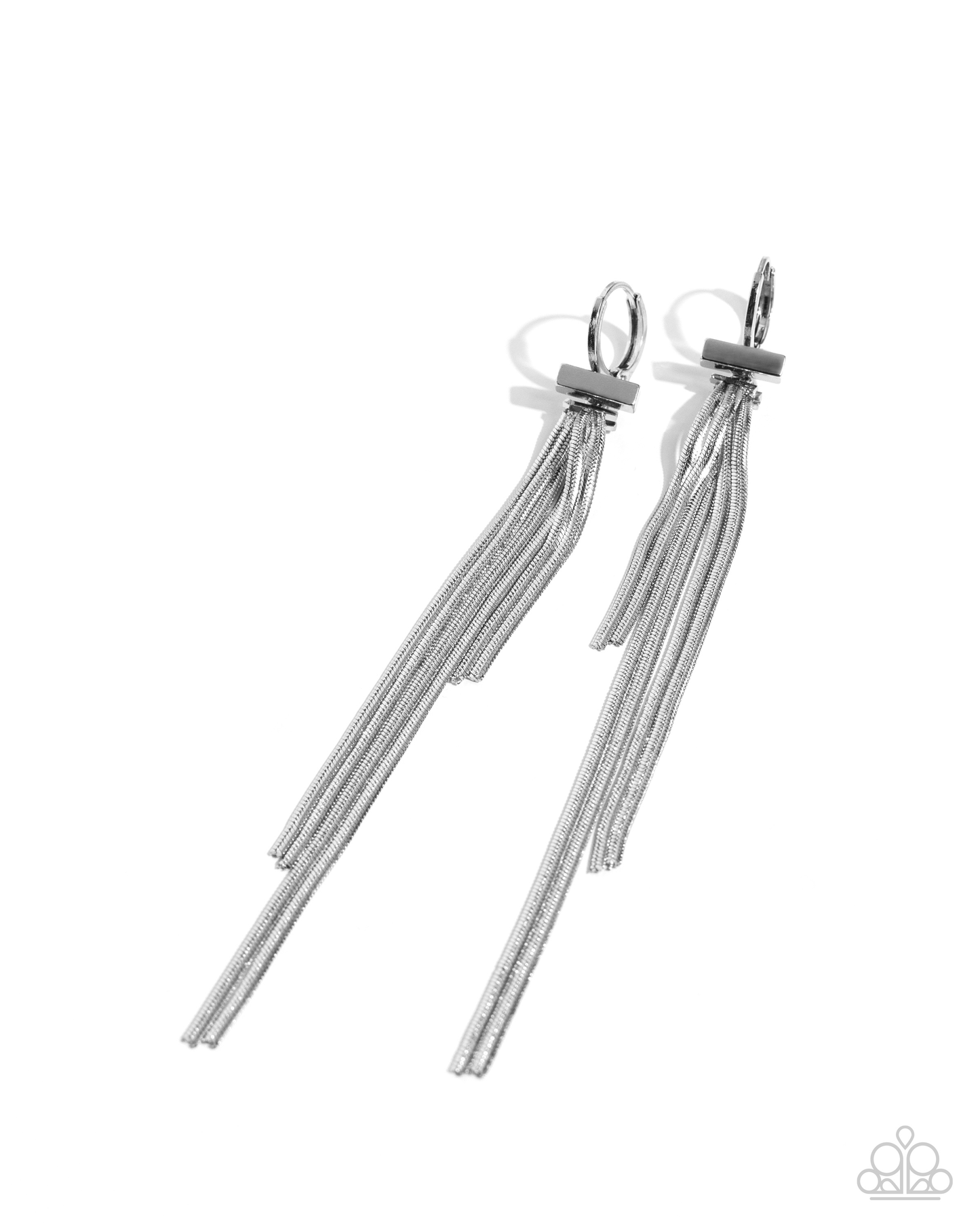 Grandiose Glaze - Silver Earrings