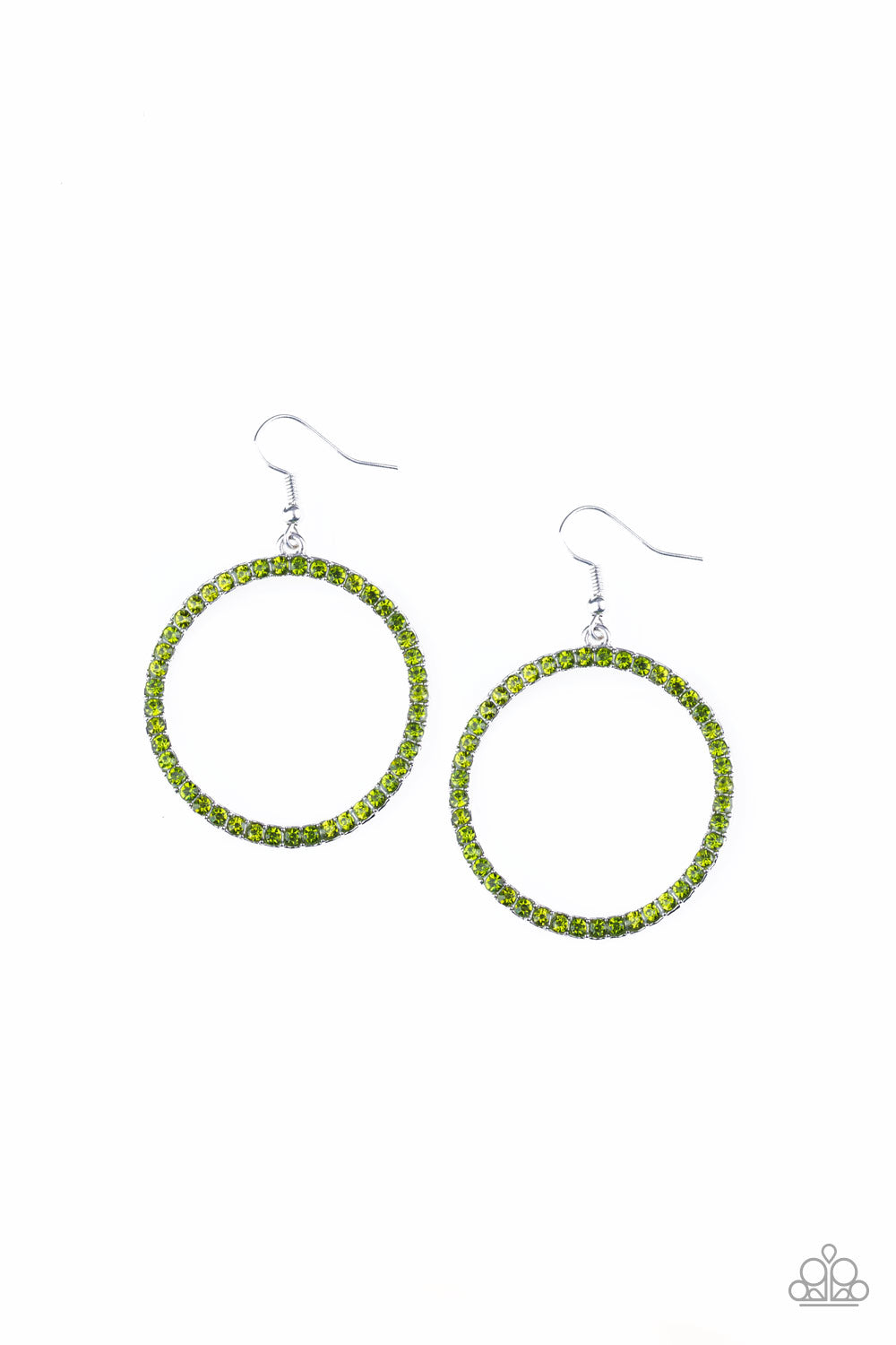Paparazzi Stoppin Traffic - Green Earrings - Pusher P