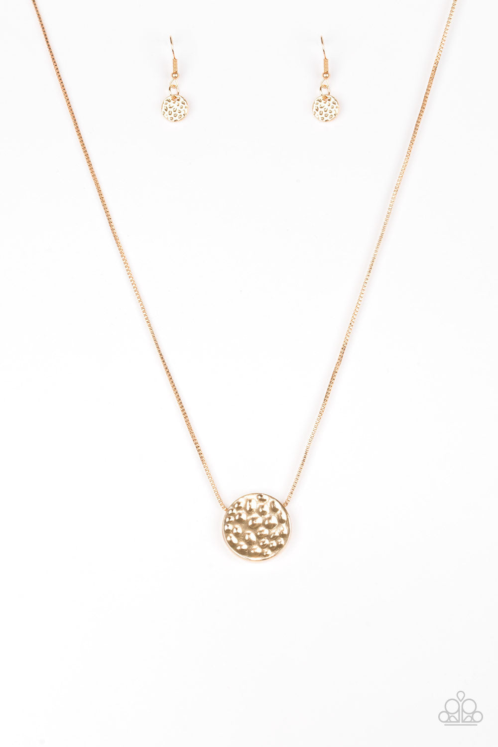 Paparazzi The BOLD Standard - Gold Necklace - Pusher P