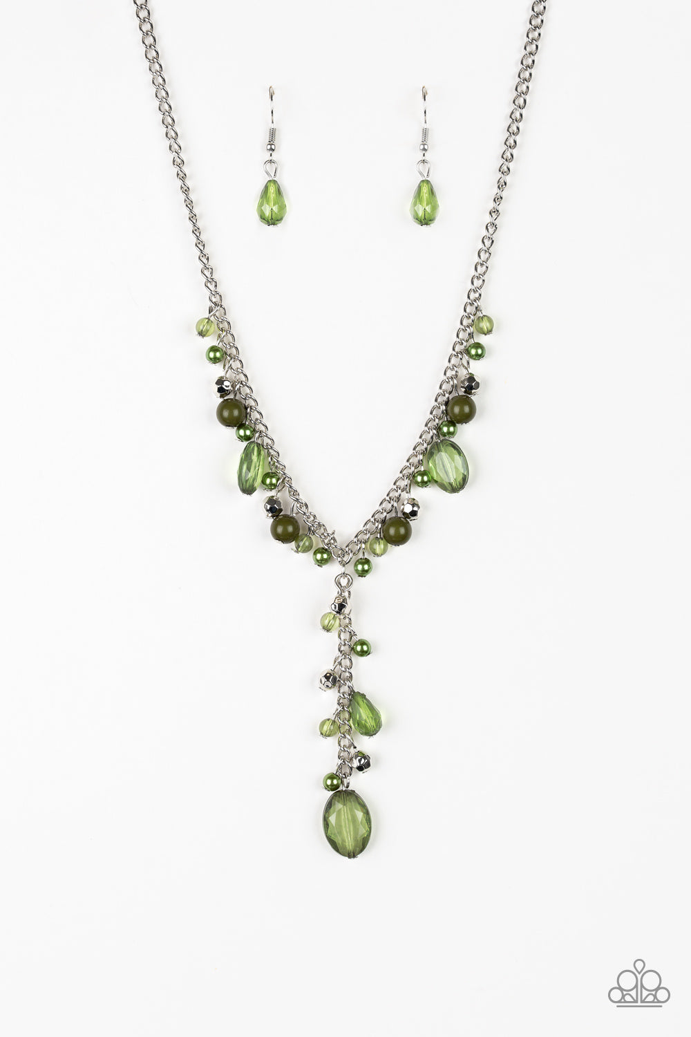 Paparazzi Crystal Couture - Green - Pusher P
