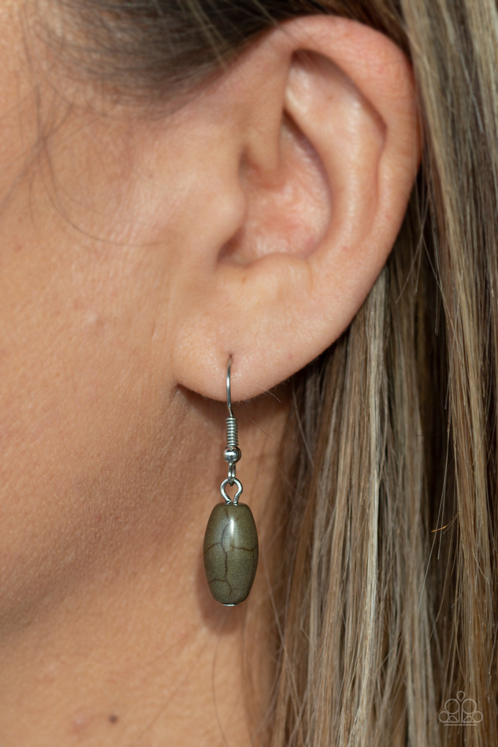 Paparazzi Explore The Elements - Green Necklace - Pusher P