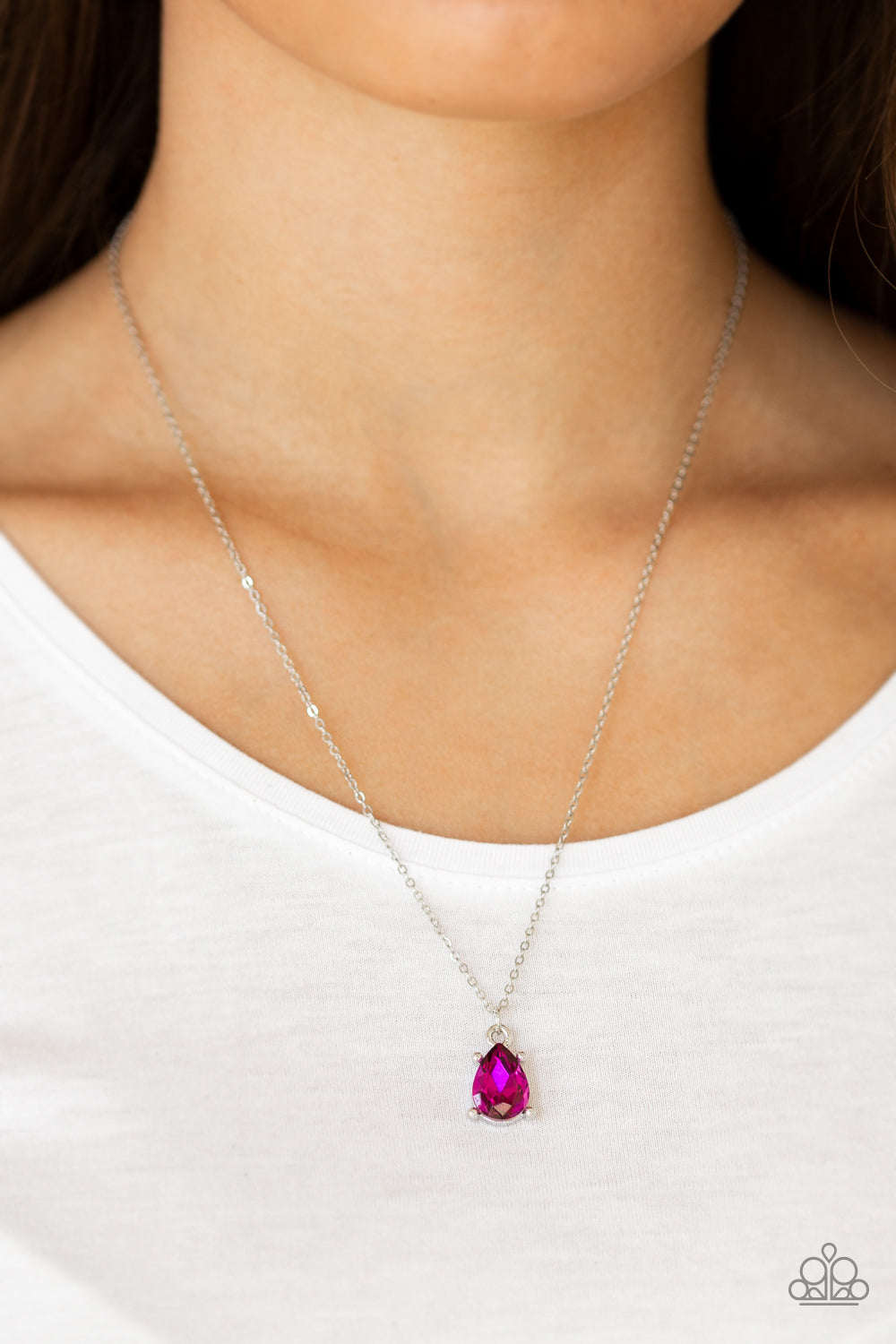 Paparazzi Classy Classicist - Pink Necklace - Pusher P