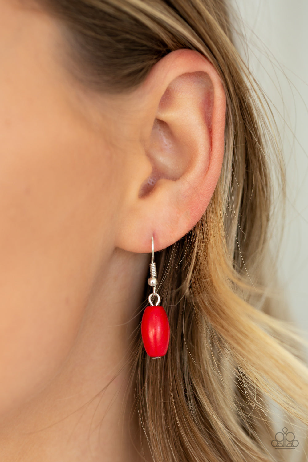 Paparazzi Explore The Elements - Red Necklace - Pusher P