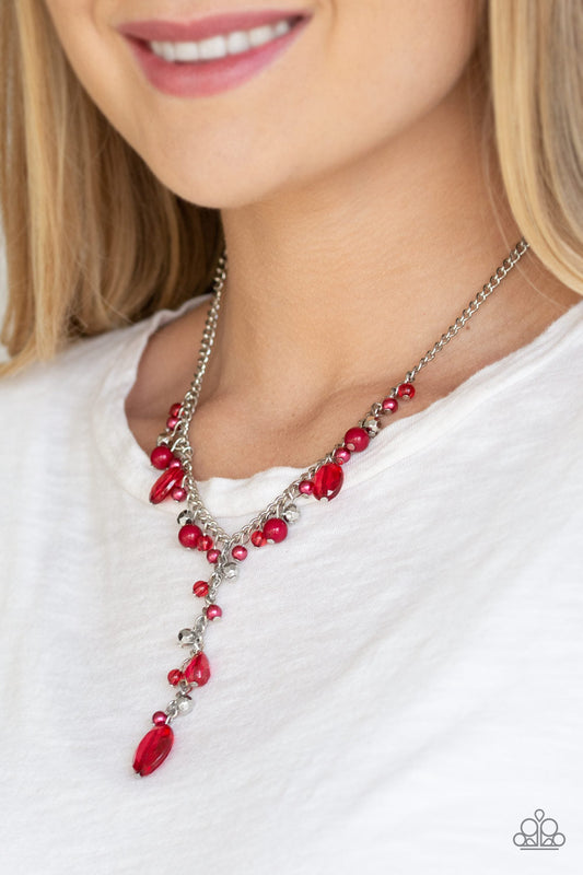 Paparazzi Crystal Couture - Red - Pusher P