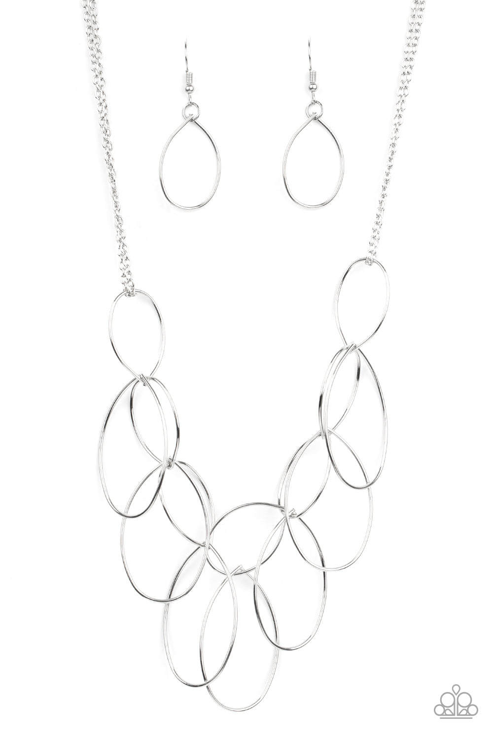 Paparazzi Top-TEAR Fashion - Silver Necklace - Pusher P