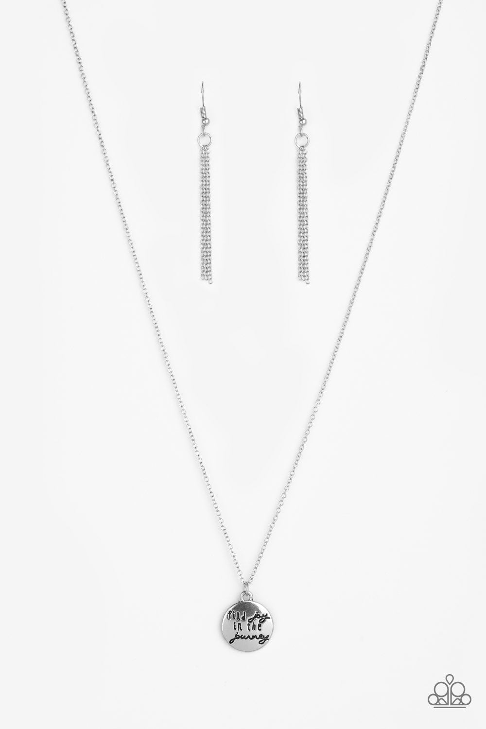 Paparazzi Find Joy - Silver Necklace - Pusher P