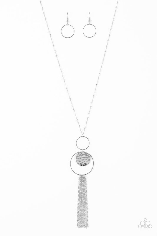 Paparazzi Faith Makes All Things Possible - Silver Necklace