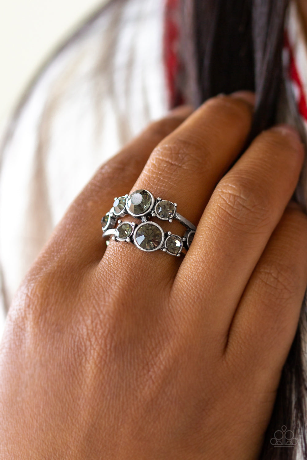Paparazzi Interstellar Fashion - Silver Ring - Pusher P