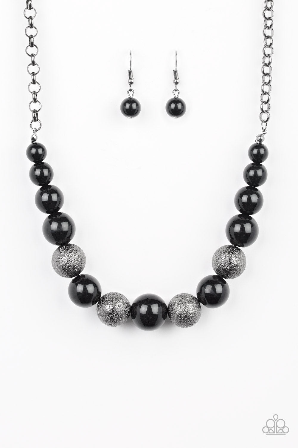 Paparazzi Color Me CEO - Black Necklace - Pusher P
