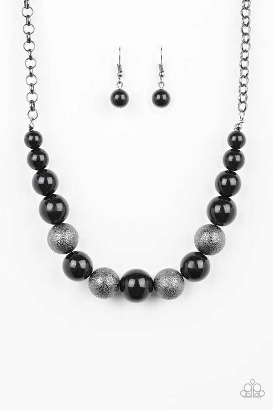 Paparazzi Color Me CEO - Black Necklace - Pusher P