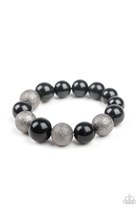 Paparazzi Humble Hustle - Black Bracelet - Pusher P