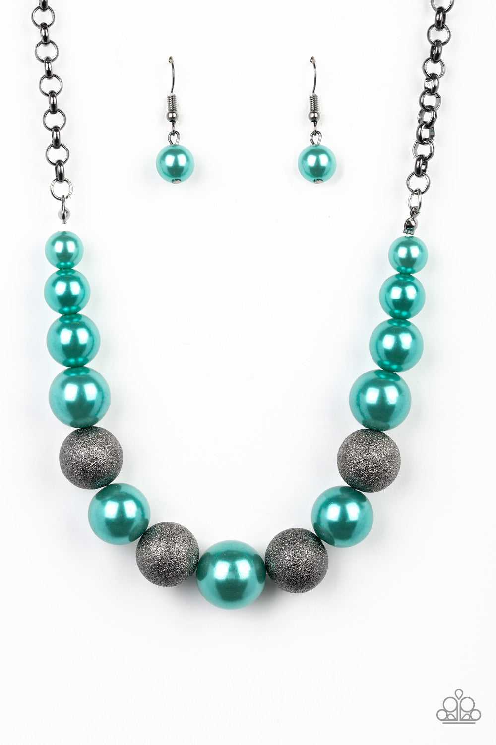 Paparazzi Color Me CEO - Green Necklace - Pusher P