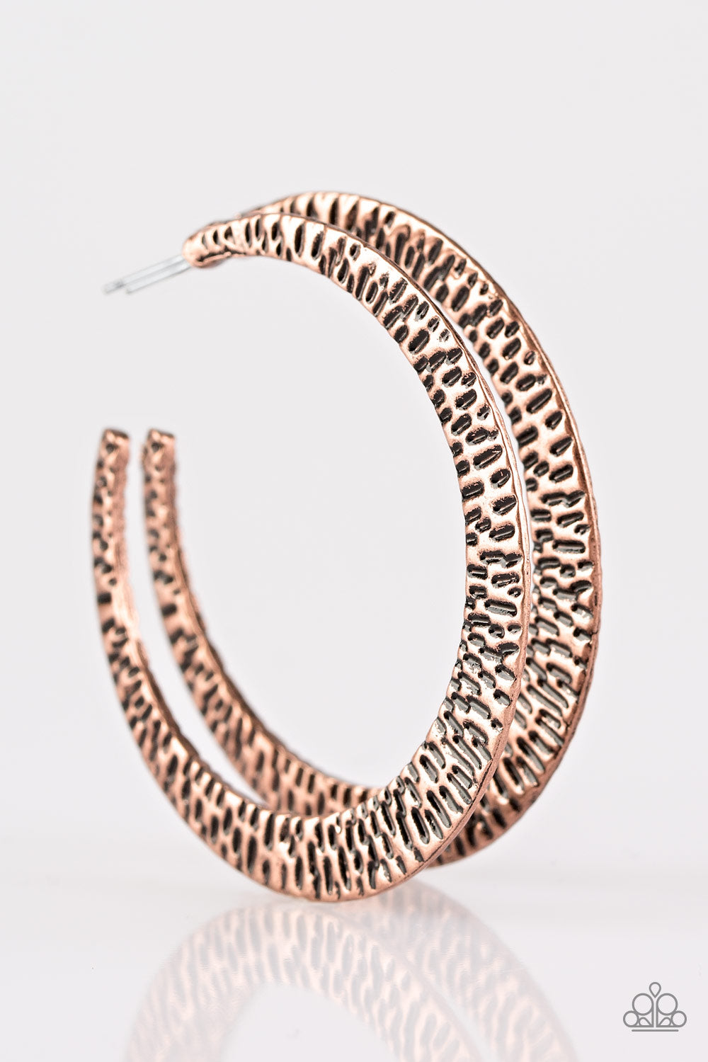 Paparazzi BEAST Friends Forever - Copper Hoop Earrings - Pusher P