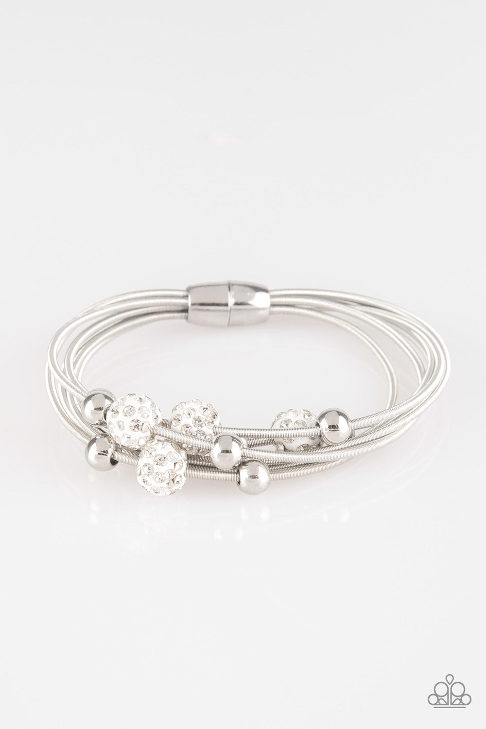 Paparazzi Marvelously Magnetic - White - Pusher P