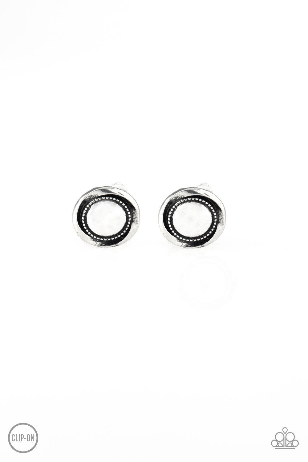 Paparazzi Out Of This Galaxy - Silver Clip-On - Pusher P