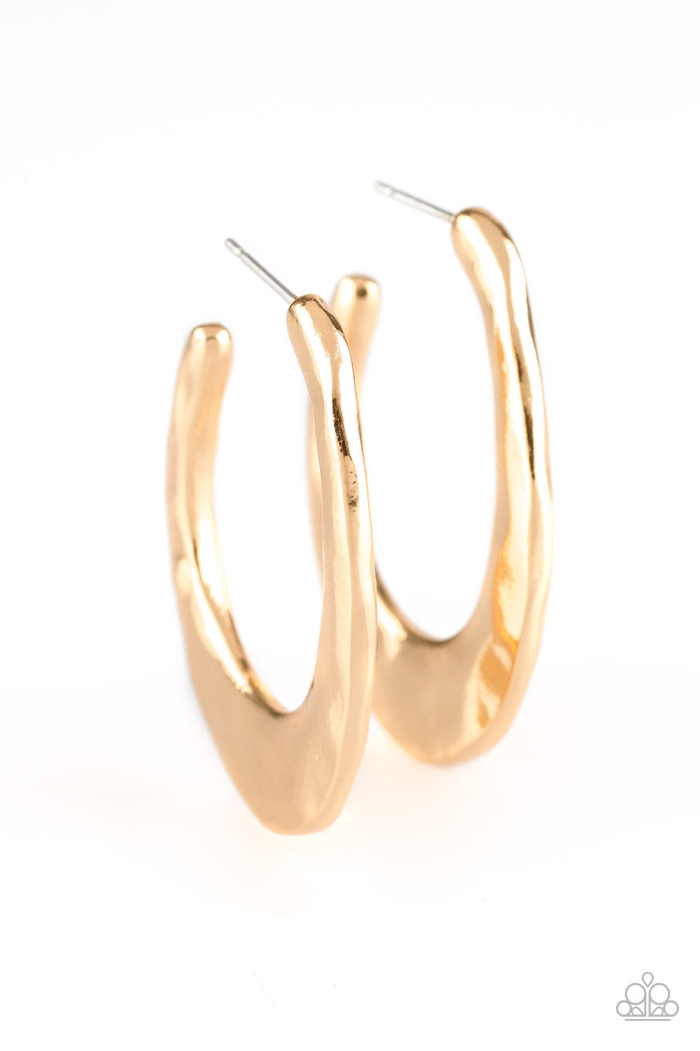 Paparazzi HOOP Me Up - Gold Hoop Earrings - Pusher P