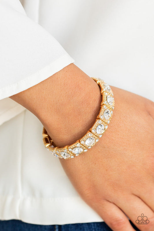 Paparazzi Blinged Out - Gold - Pusher P