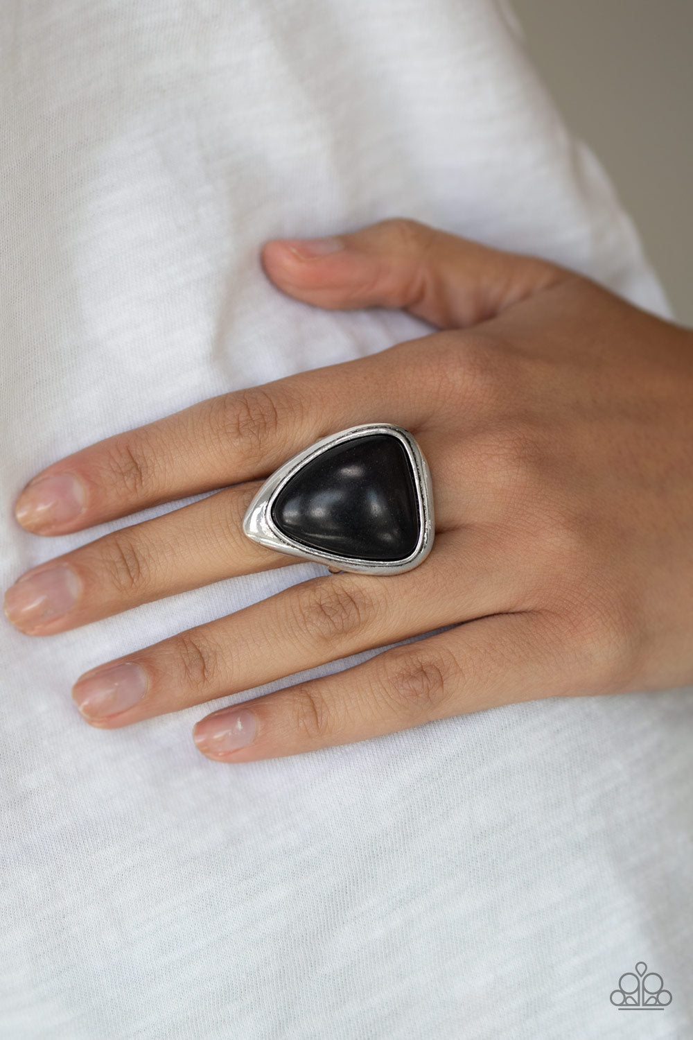 Paparazzi Stone Scene - Black - Pusher P