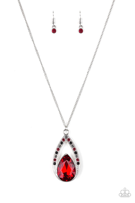 Paparazzi Notorious Noble - Multi Pendant Necklace - Pusher P