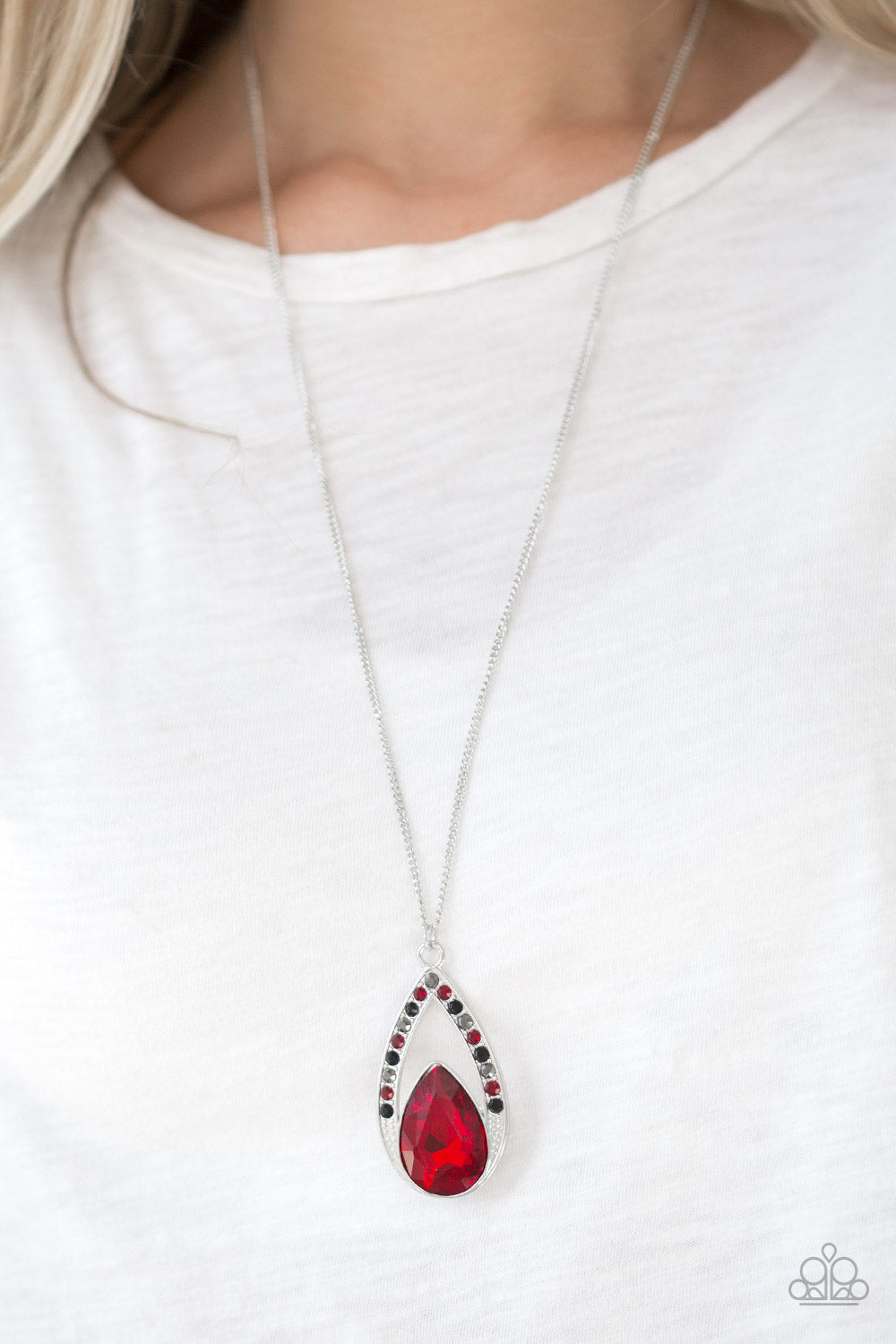 Paparazzi Notorious Noble - Multi Pendant Necklace - Pusher P