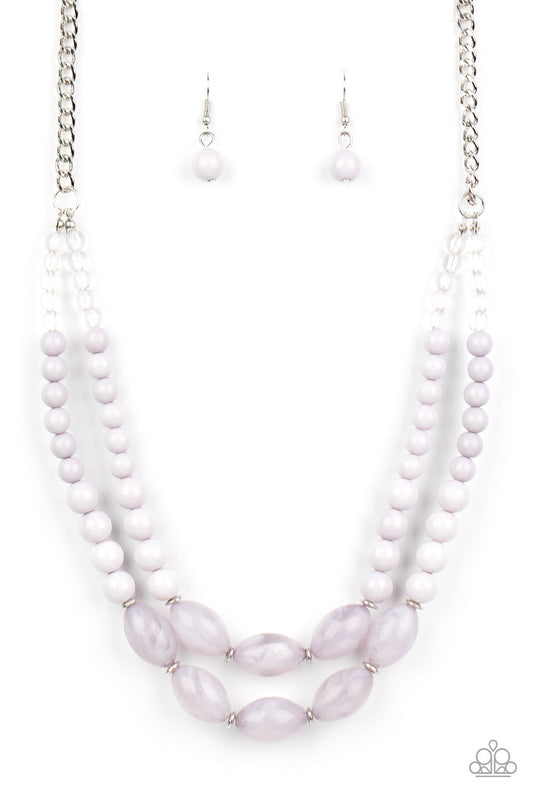 Paparazzi Sundae Shoppe - Silver Necklace - Pusher P
