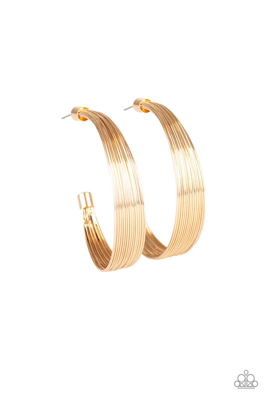 Paparazzi Live Wire - Gold - Pusher P