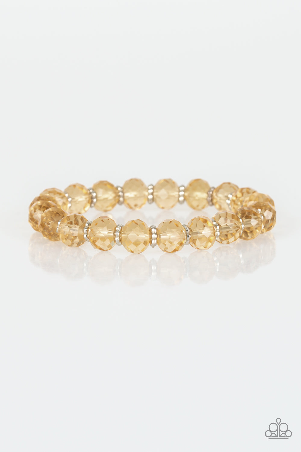 Paparazzi Crystal Candelabras - Gold Bracelet - Pusher P