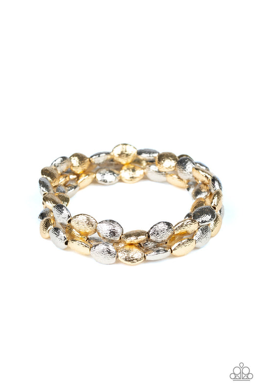 Paparazzi Basic Bliss - Multi Bracelet - Pusher P