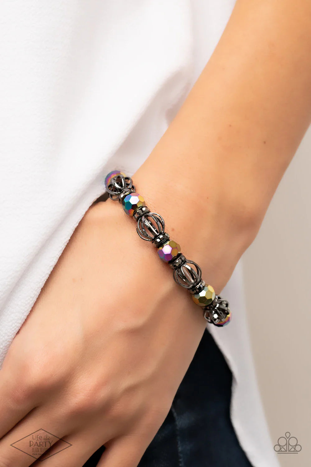 Paparazzi Metro Squad - Multi Bracelet - Life of the Party Exclusive - Pusher P