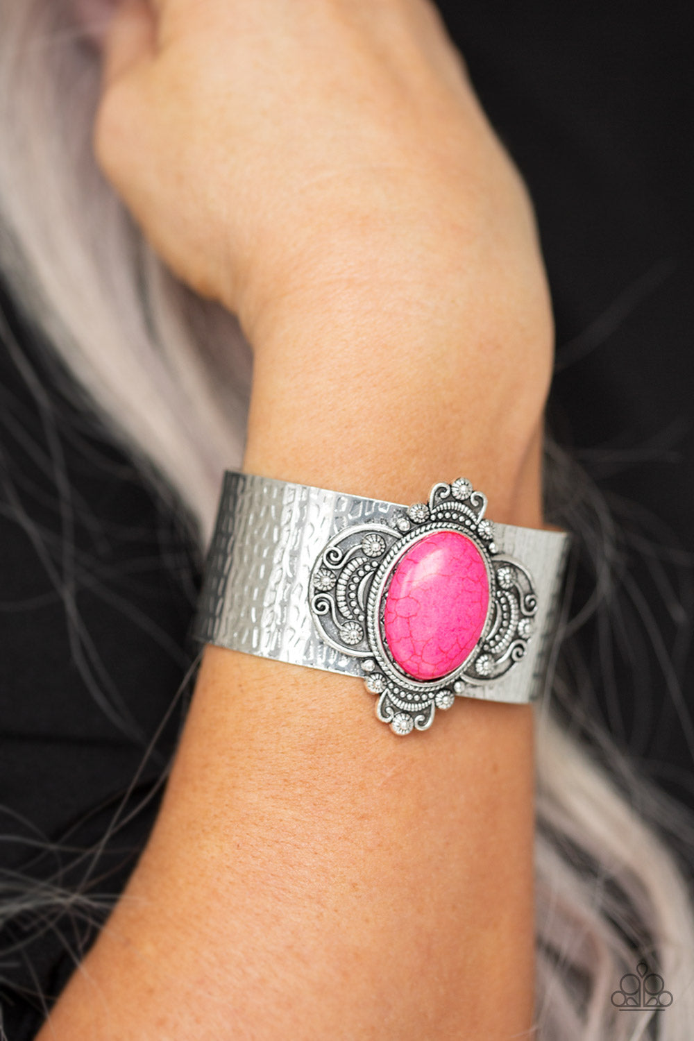 Paparazzi Yes I CANYON - Pink Bracelet - Pusher P