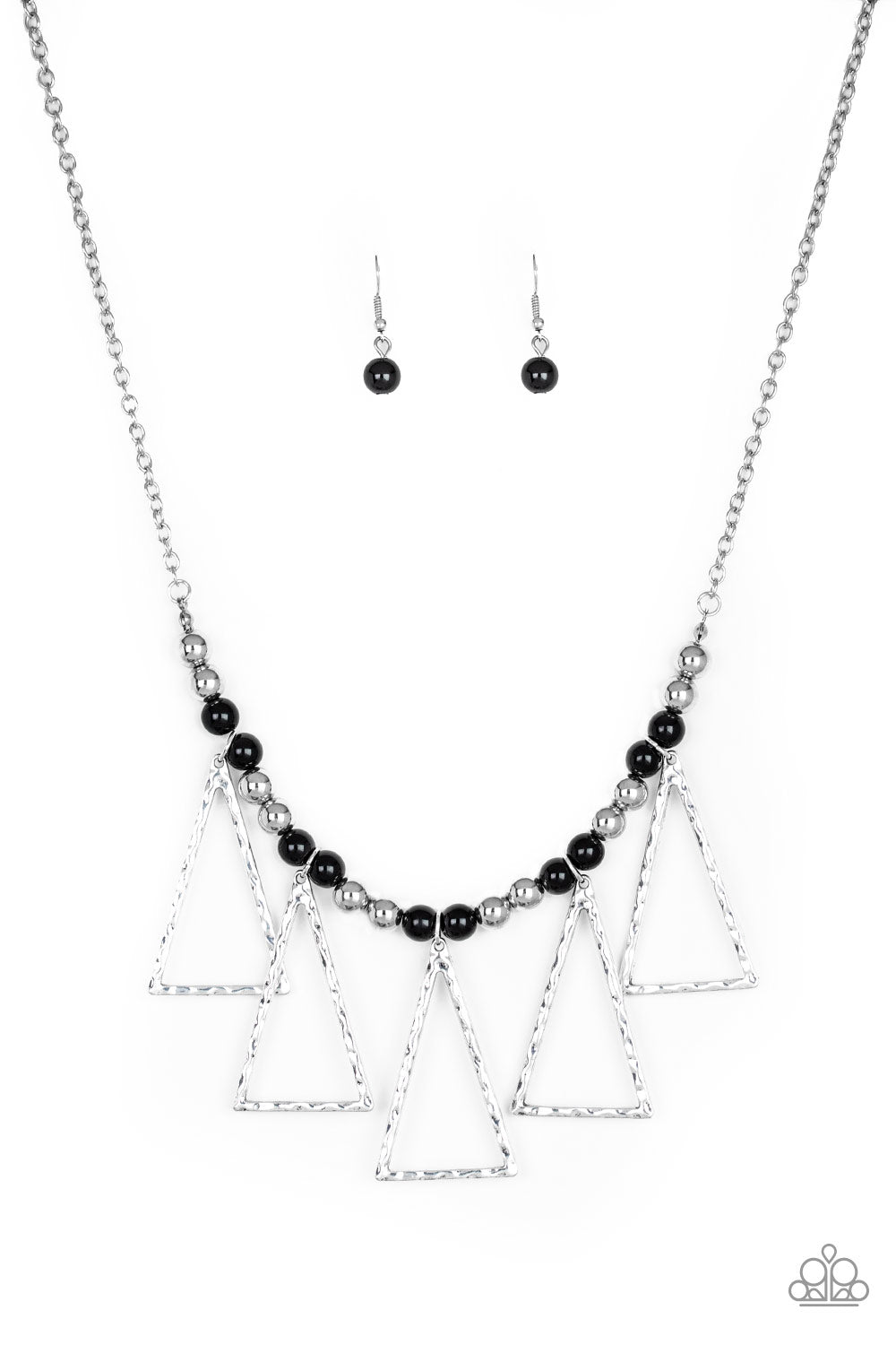 Paparazzi Terra Nouveau - Black Necklace - Pusher P
