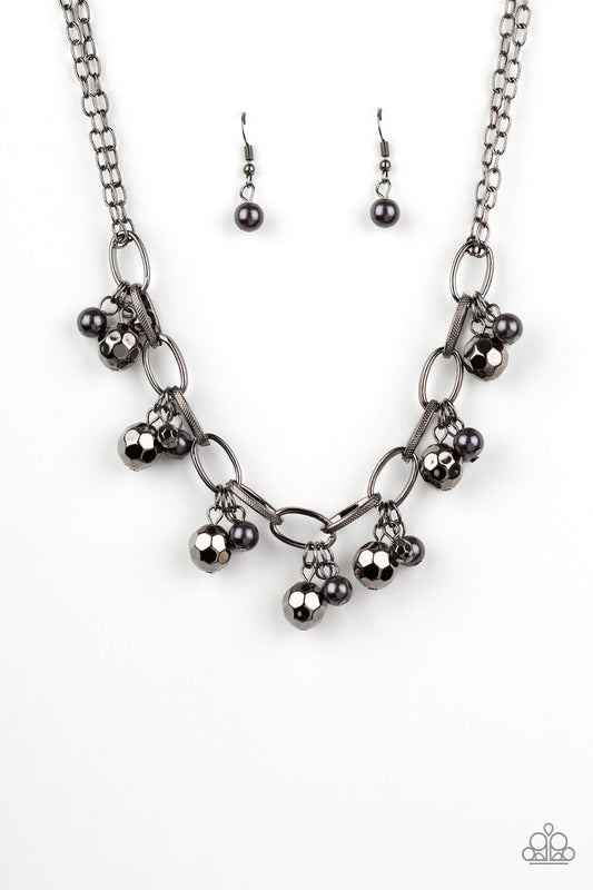 Paparazzi Malibu Movement - Black Necklace - Pusher P