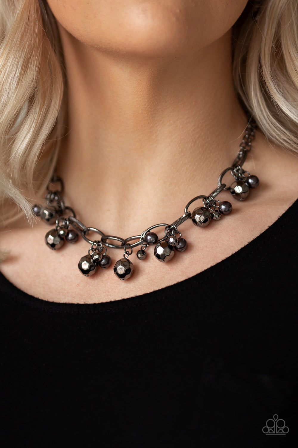 Paparazzi Malibu Movement - Black Necklace - Pusher P
