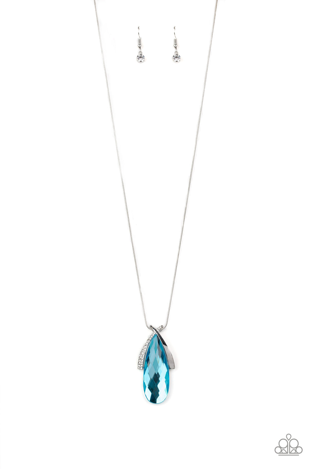 Paparazzi Stellar Sophistication - Blue Necklace - Pusher P
