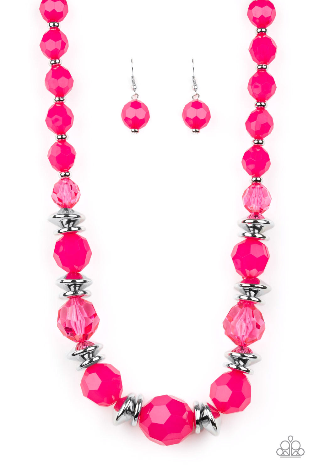 Paparazzi Dine and Dash - Pink Necklace - Pusher P