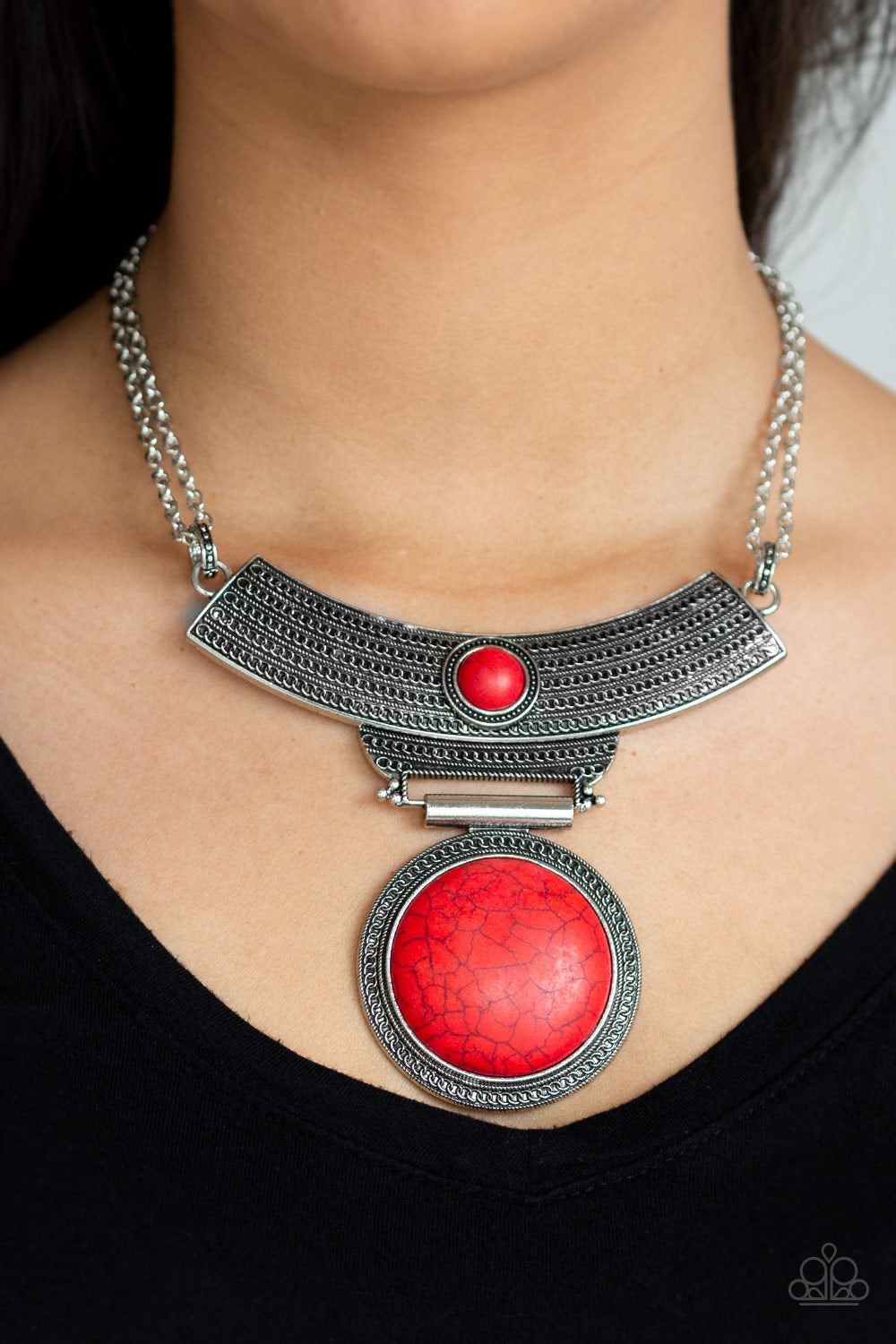 Paparazzi Lasting EMPRESS-ions - Red - Pusher P