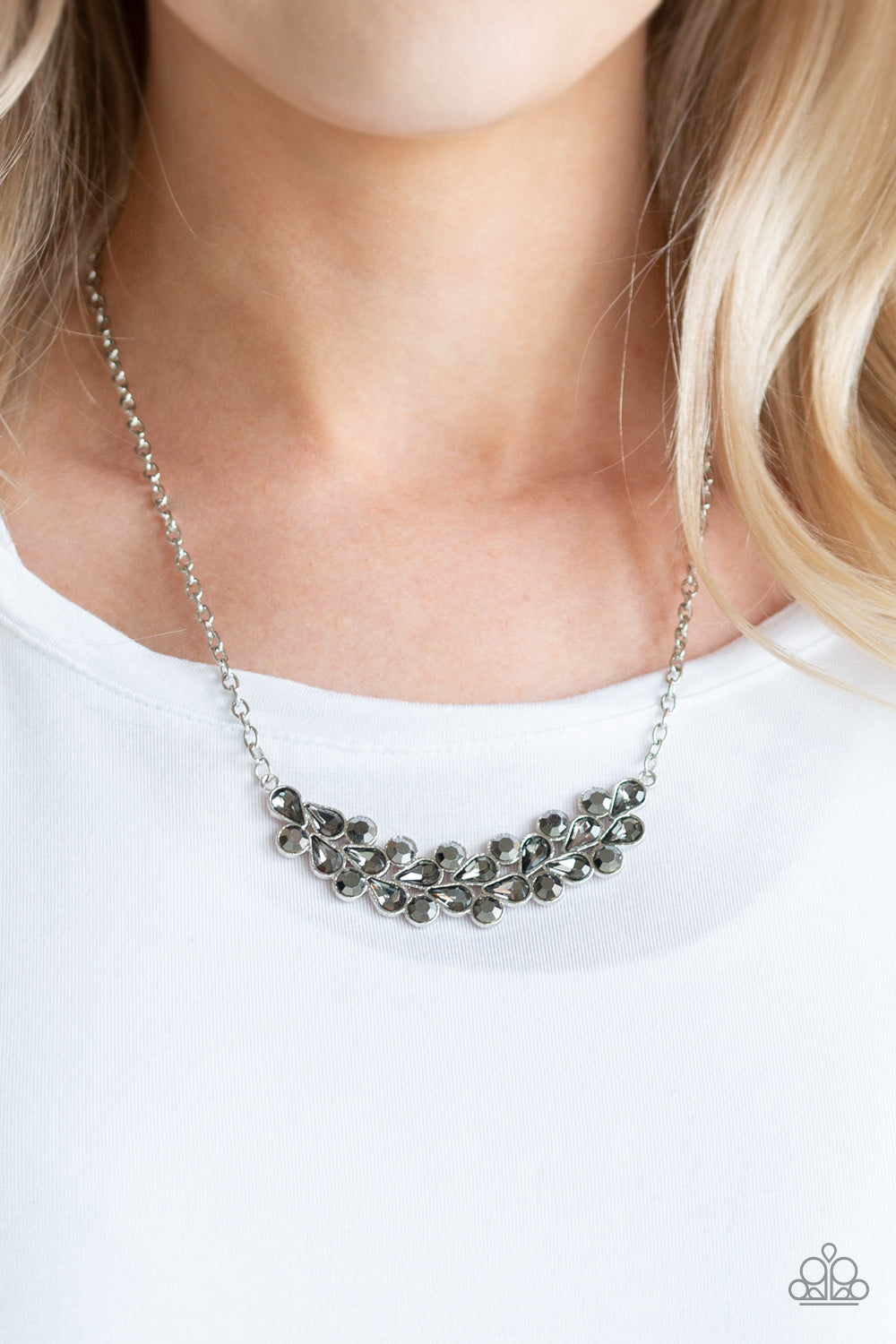 Paparazzi: Special Treatment - Silver Hematite Necklace - Pusher P