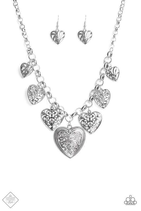 Paparazzi Love Lockets - Silver